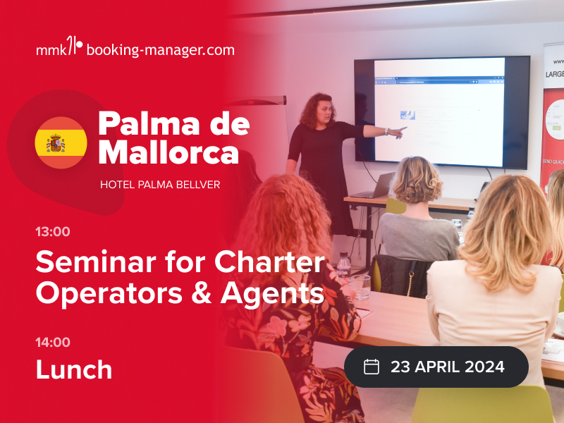 Booking Manager Seminar - Palma de Mallorca 2024