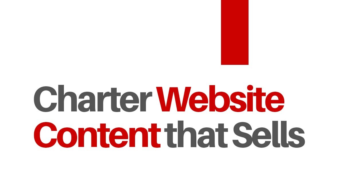 Charter website content that sells! - Booking Manager
